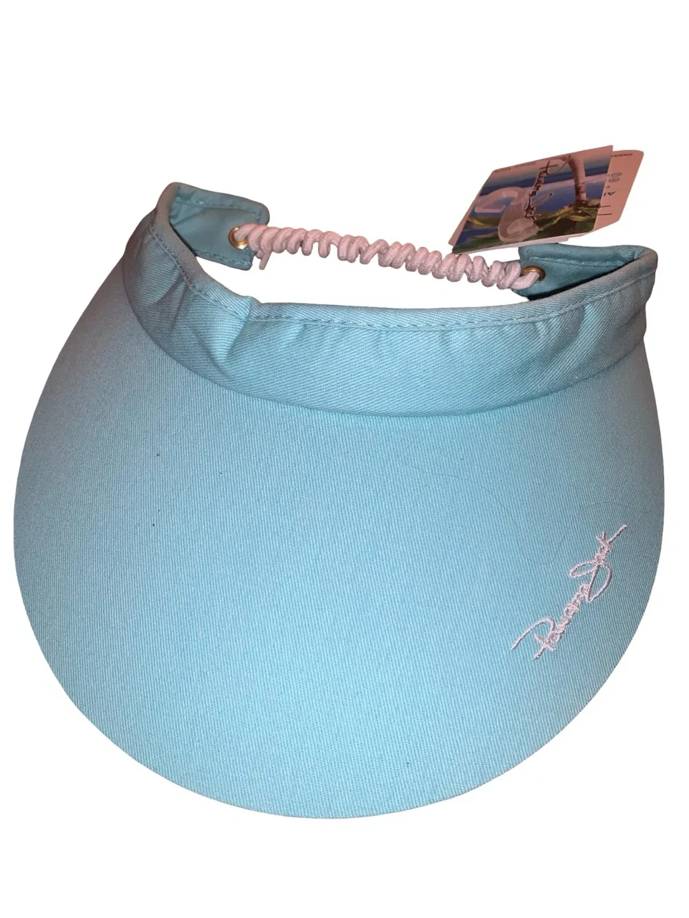 Turquoise Panama Jack Women's Sun Visor NWT  One Size Fits All